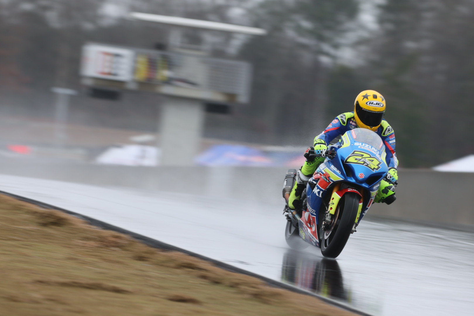 Read more about the article Elias Leads Day One Of The MotoAmerica Dunlop Preseason Test At Barber