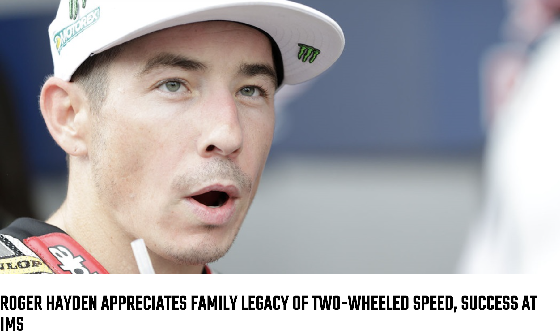 Read more about the article Roger Hayden Featured On Indianapolis Motor Speedway’s Website
