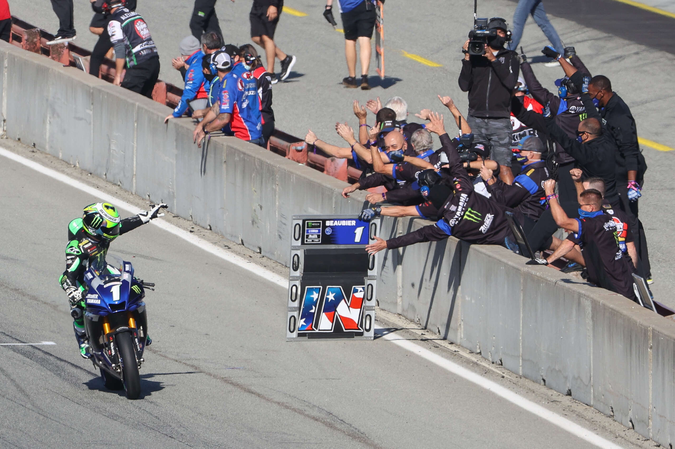 Read more about the article Beaubier Ends His MotoAmerica Career With Two More Wins