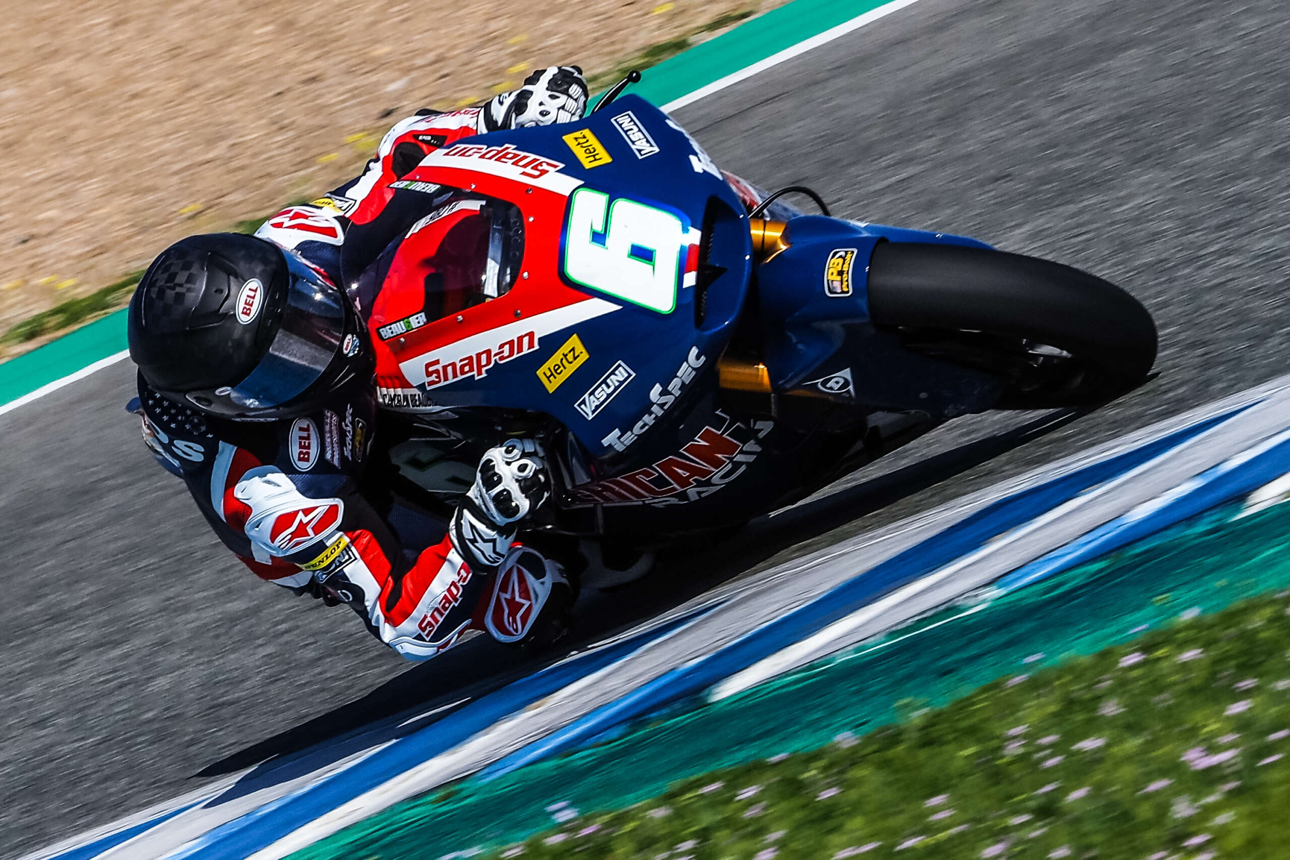 Read more about the article Roberts 3rd, Beaubier 25th On Day One Of Qatar Moto2 Test