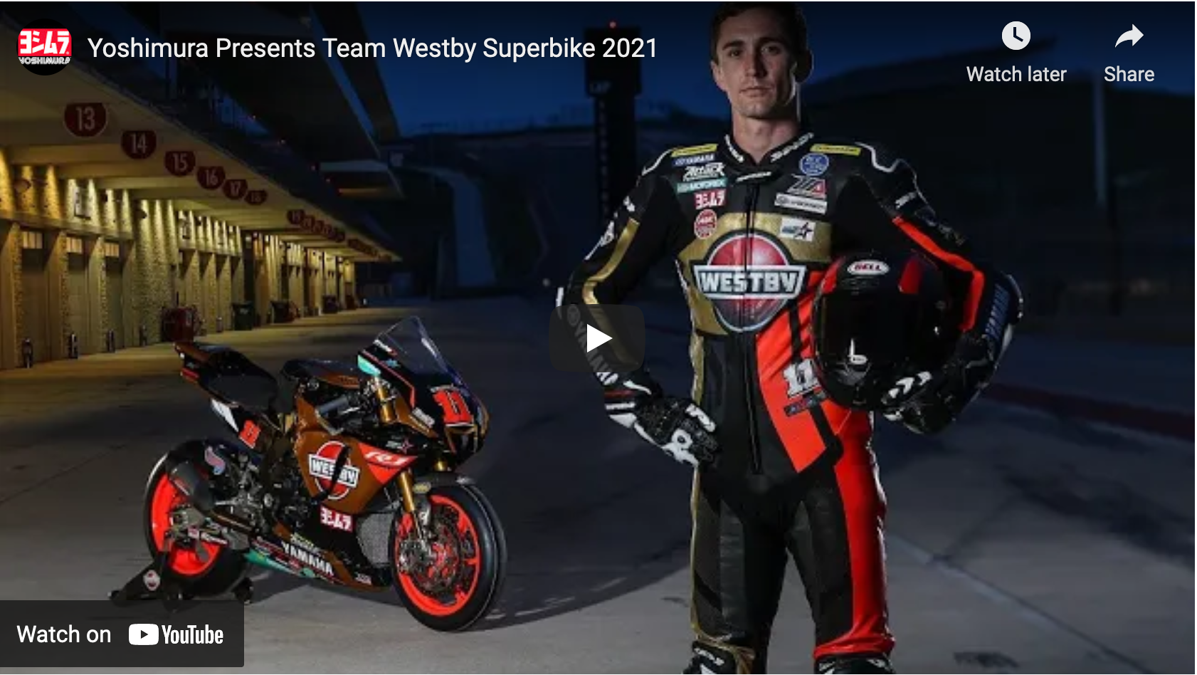 Read more about the article Yoshimura Debuts New Video About Westby Racing Team