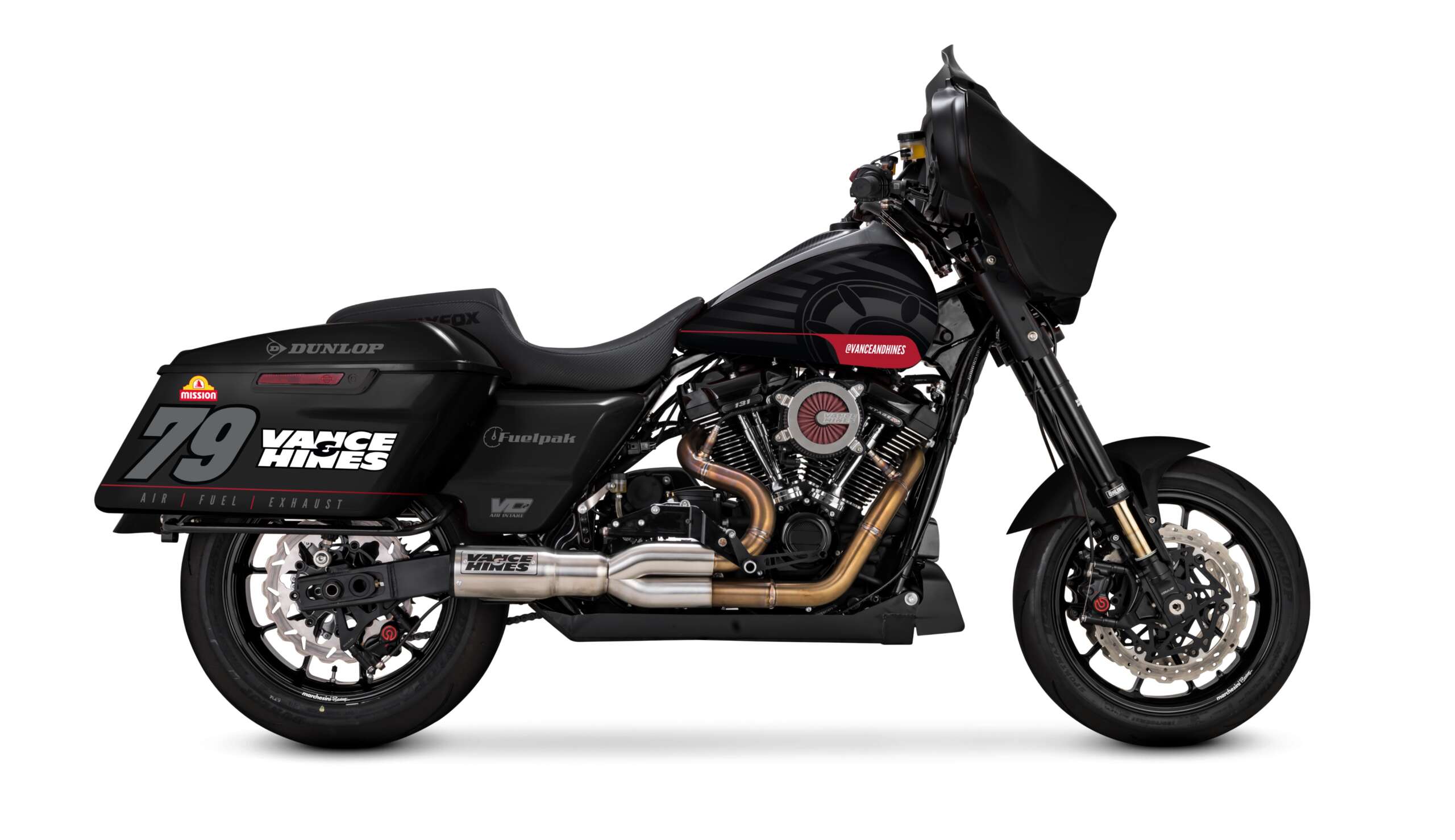 Read more about the article Vance & Hines All In For MotoAmerica King Of The Baggers Series With Hayden Gillim