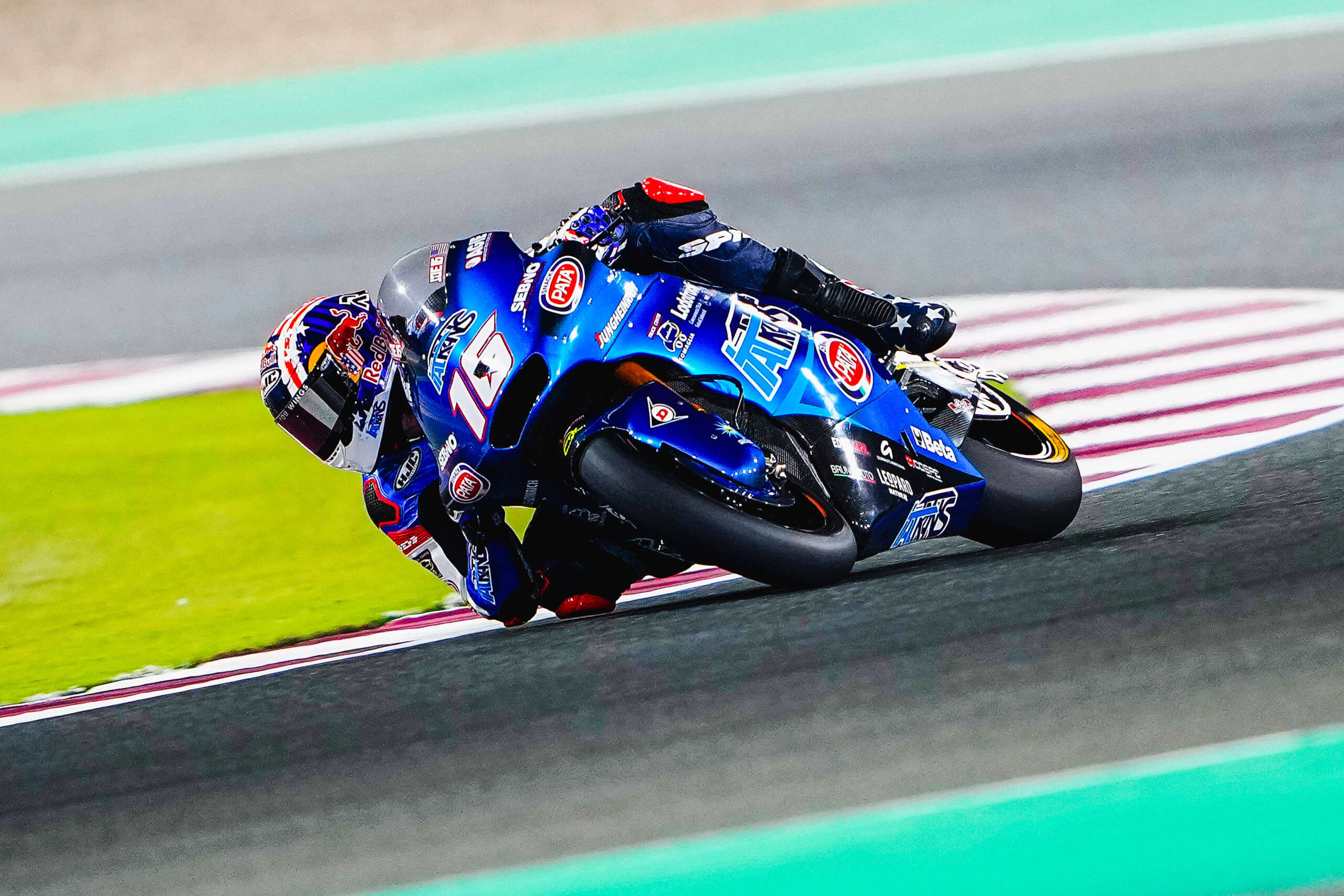 Read more about the article Roberts, Beaubier Crash Out Of Grand Prix Of Doha