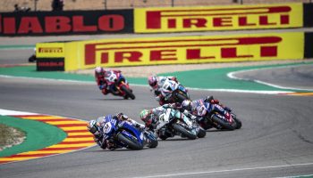 Gerloff Podiums In Superpole Race In Aragon