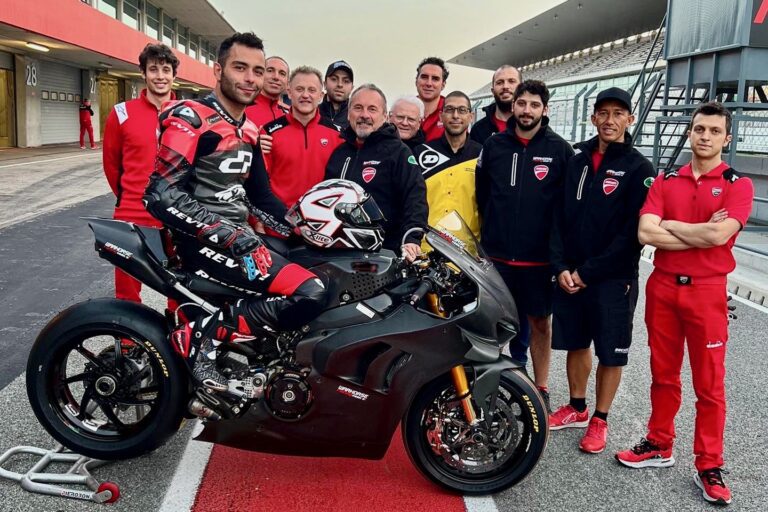 Read more about the article Petrucci Completes Ducati Superbike Test At Portimão