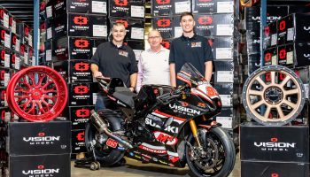 Vision Wheel Set For Sponsorship Of M4 ECSTAR Suzuki Team