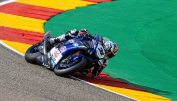 Gerloff Is Fourth-Fastest On Opening Day in Aragón