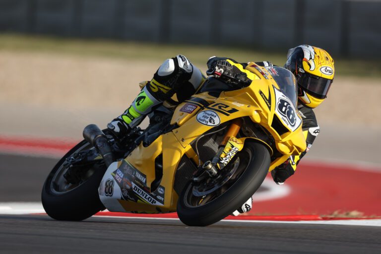Read more about the article Medallia Superbike Rider Flinders Gives “Max” Effort To Make It To COTA