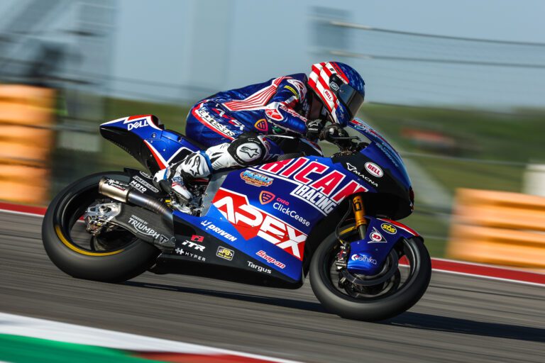 Read more about the article Beaubier First American Rider On An American Team To Earn Moto2 Pole Position In The U.S.