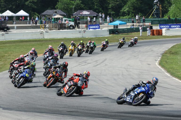 Read more about the article Gagne Takes 19th Career MotoAmerica Superbike Win On Day One At VIR