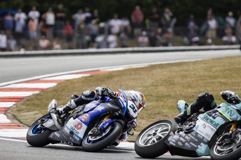 Read more about the article Gerloff 10th And 11th, Baz 9th In Both WorldSBK Races On Sunday At Donington