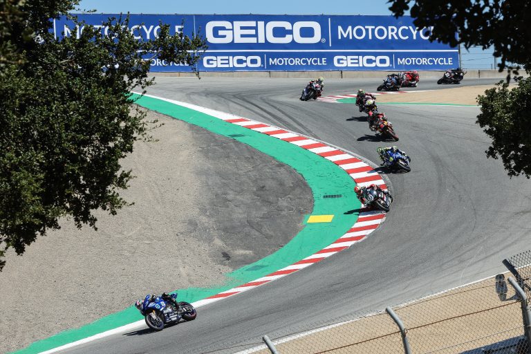 Read more about the article Gagne Perfect In Monterey, Takes Over MotoAmerica Medallia Superbike Points Lead