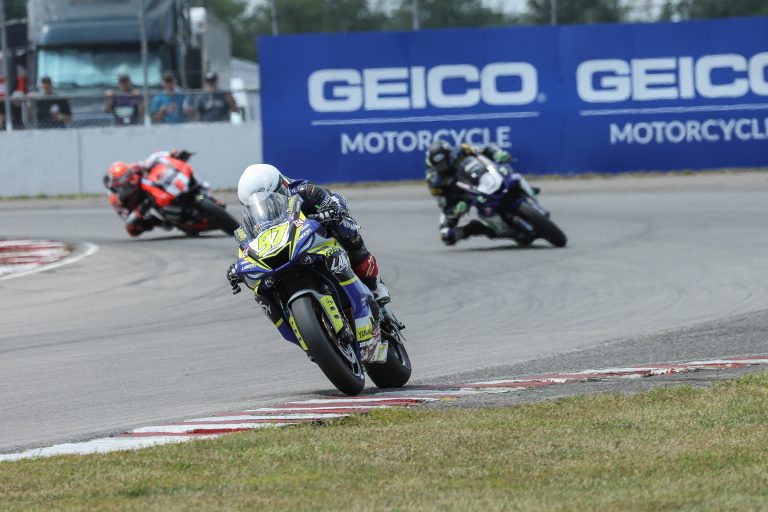 Read more about the article Landers Breaks The Ice With BIR Supersport Win