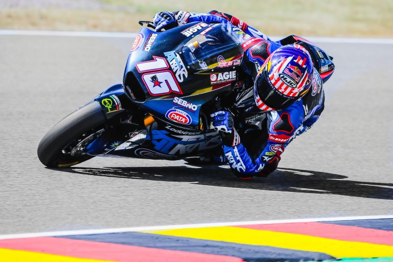 Read more about the article Roberts On Front Row For British Grand Prix