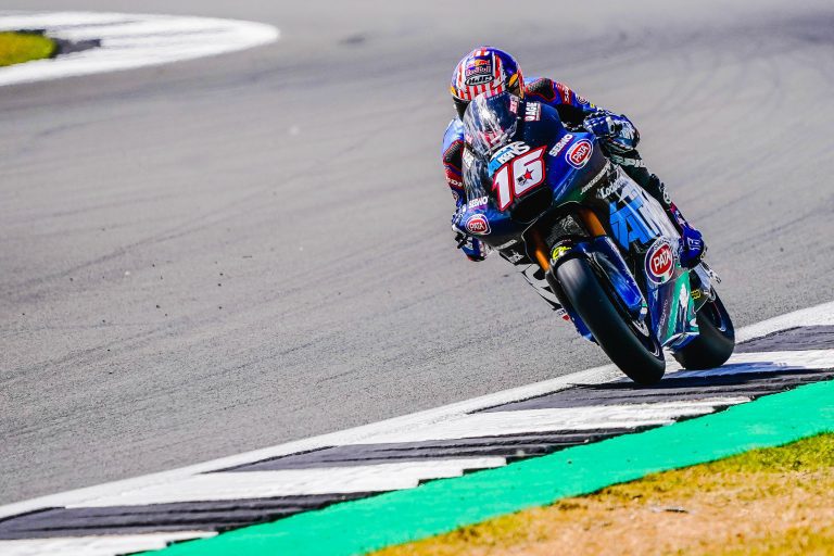 Read more about the article Roberts Seventh, Beaubier Crashes Out Of British Grand Prix