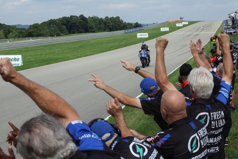 Read more about the article Gagne Wins, Takes Over MotoAmerica Medallia Superbike Points Lead