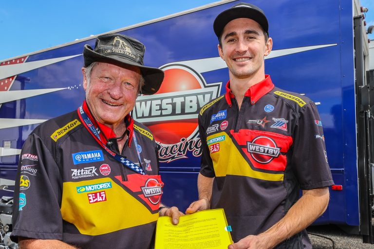 Read more about the article Seven-Year Hitch: Westby Racing Signs Superbike Rider Mathew Scholtz To A New Contract For 2023
