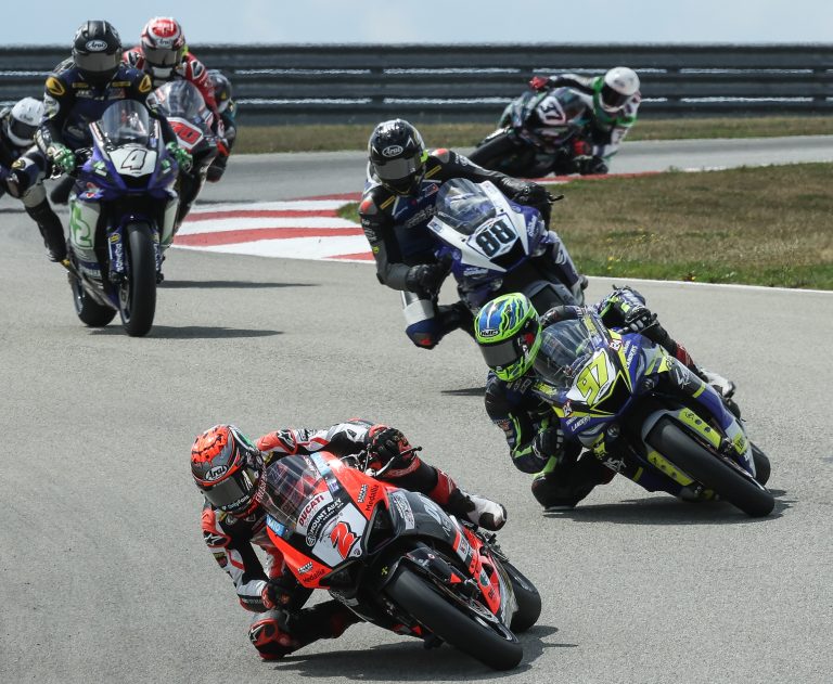 Read more about the article It’s Calculator Time As MotoAmerica Titles Go Down To The Wire At NJMP