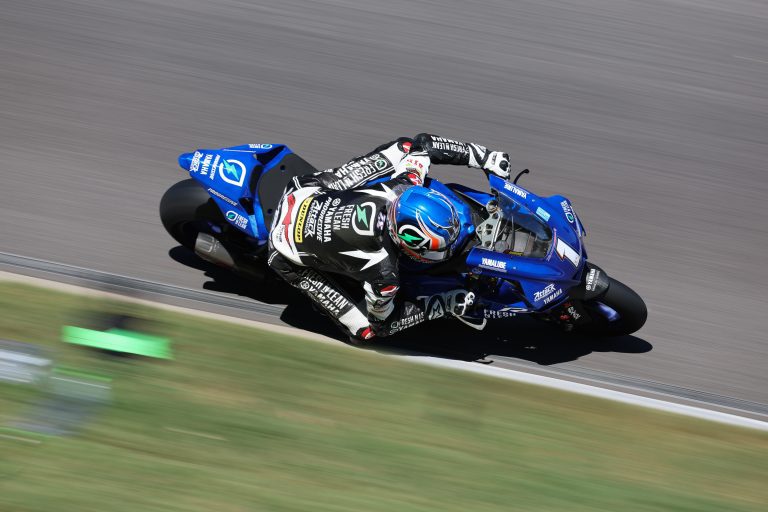 Read more about the article Gagne Snatches Pole Position From Petersen At Barber