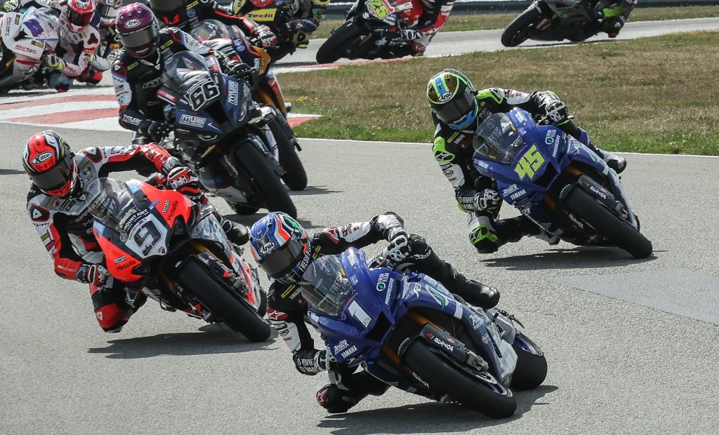 Read more about the article Just One Point Separates Gagne From Petrucci In MotoAmerica Medallia Superbike Title Chase