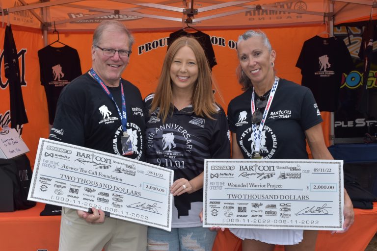 Read more about the article BARTCON Racing’s Fundraiser At New Jersey Motorsports Park Benefits Wounded Warriors And NYPD/FDNY Widows & Orphans