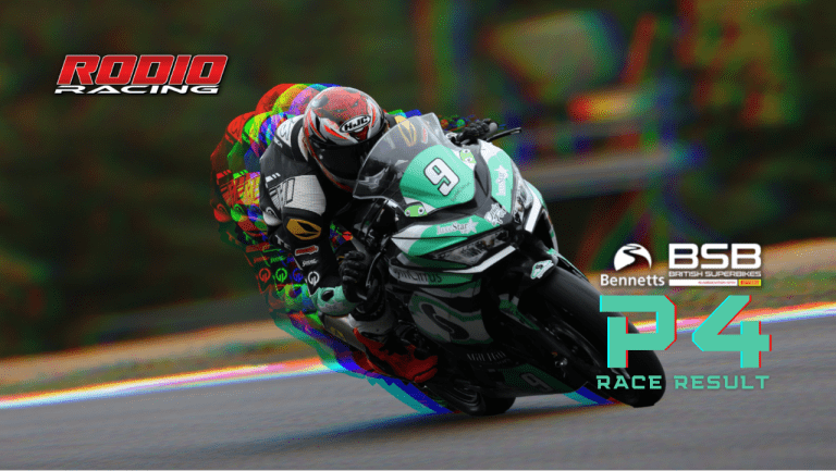 Read more about the article Gus Rodio Finishes Fourth In Race One At Brands Hatch