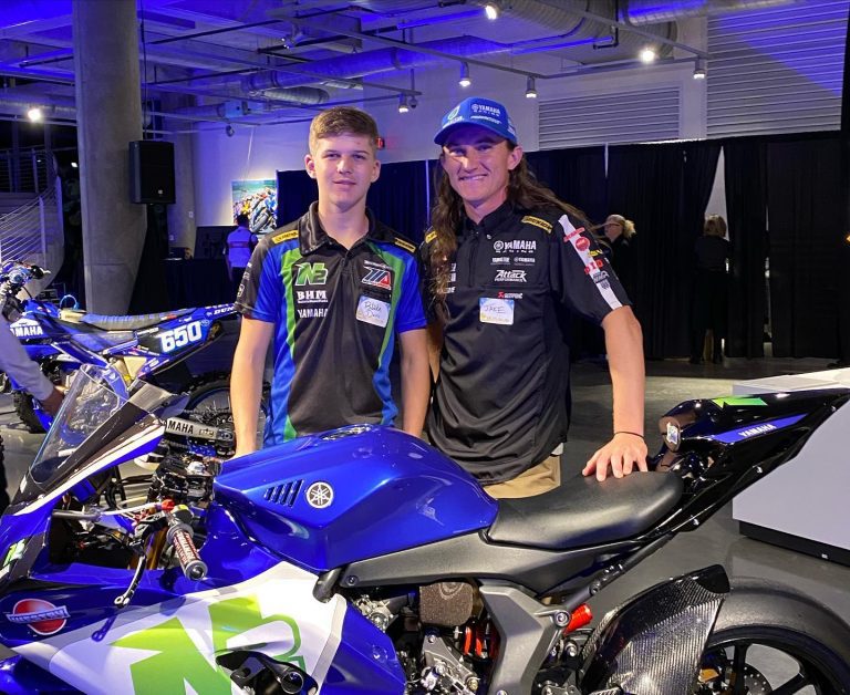 Read more about the article MotoAmerica Champions Gagne And Davis Honored By Yamaha