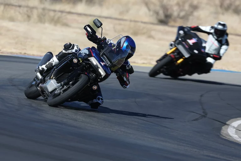 Read more about the article Is The H-D Pan Am A Super Hooligan In ADV Clothing?