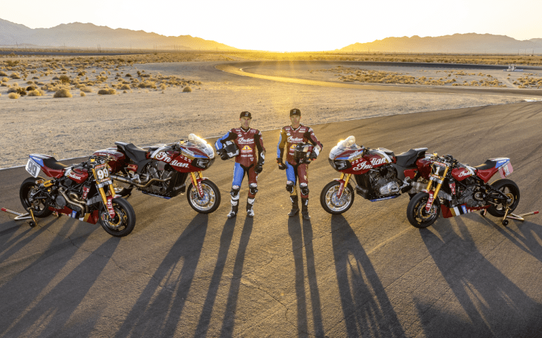 Read more about the article Indian Announces 2023 MotoAmerica King Of The Baggers, Super Hooligan Teams And Contingency Program