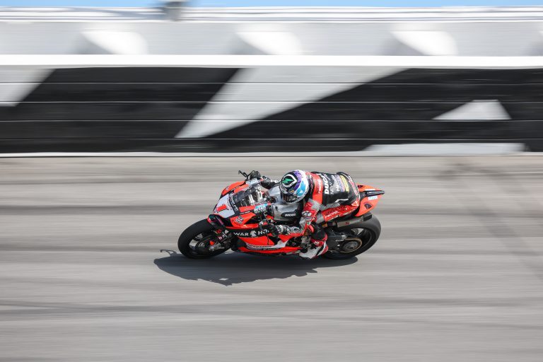 Read more about the article Herrin Snags Provisional Pole For Daytona 200