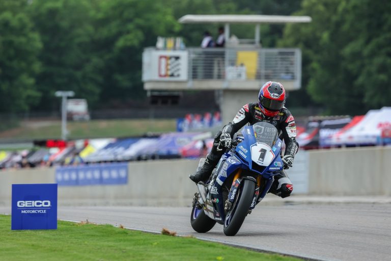 Read more about the article Gagne On Top In Close Superbike Action On Day One At Barber Motorsports Park