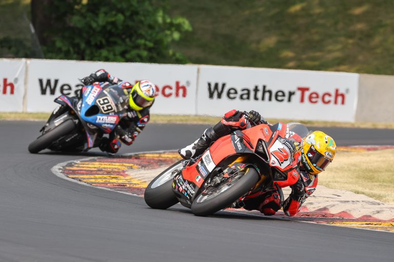 Read more about the article Herrin And Ducati Win Medallia Superbike Race Two At Road America
