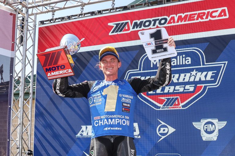 Read more about the article Gagne Wins His Third Straight MotoAmerica Medallia Superbike Title