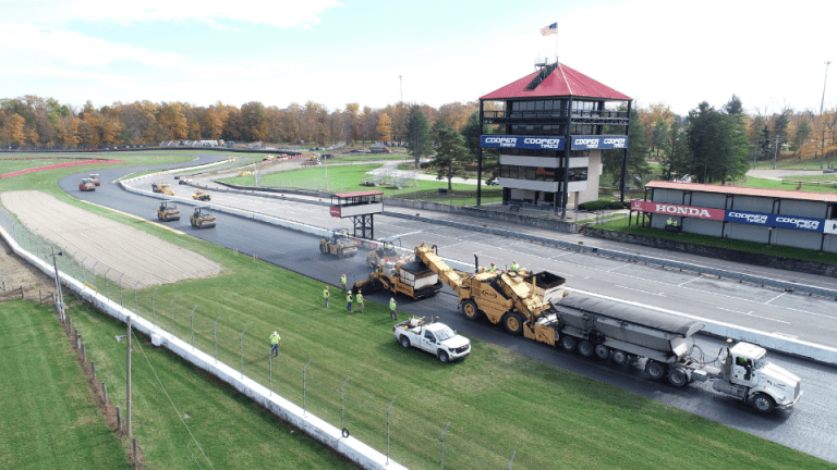 Read more about the article Full Repave Of Racing Surface Completed At Mid-Ohio Sports Car Course