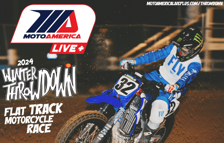 Read more about the article Winter Throwdown Flat Track Race To Be Shown On MotoAmerica Live+