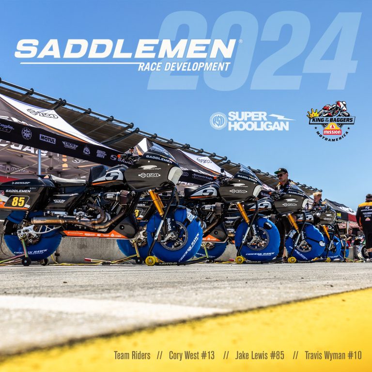Read more about the article Travis Wyman Joins Cory West And Jake Lewis On Team Saddlemen For Baggers And Super Hooligan Championships