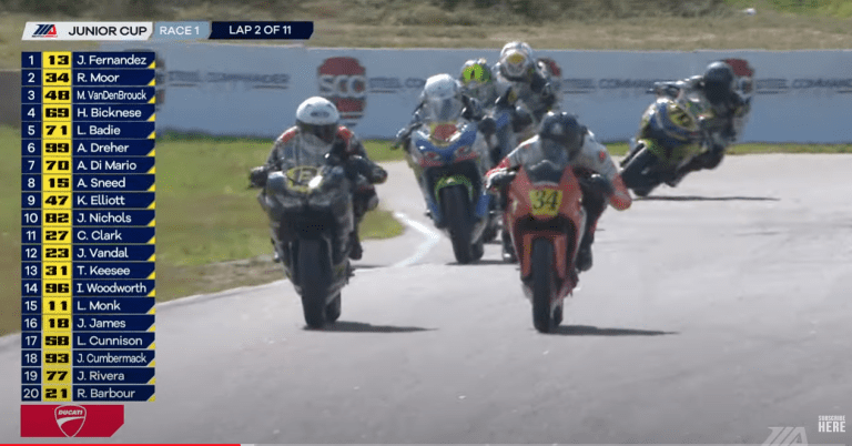 Read more about the article Full-Race Video: Junior Cup Race One From Brainerd International Raceway