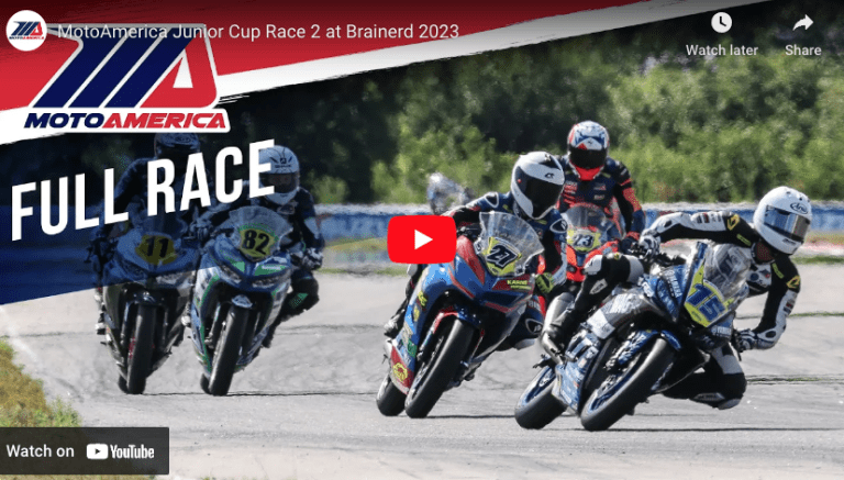 Read more about the article Full-Race Video: Junior Cup Race Two From Brainerd International Raceway