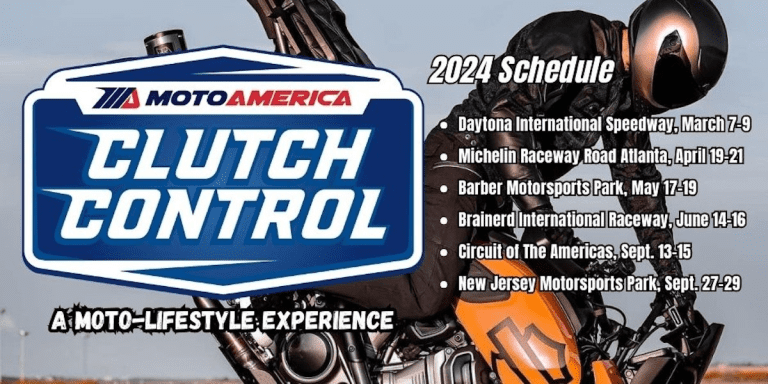 Read more about the article Clutch Control Motorcycle Shows On Tap For Six MotoAmerica Events In 2024