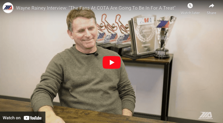 Read more about the article Video: “The Fans At COTA Are Going To Be In For A Treat” – Wayne Rainey