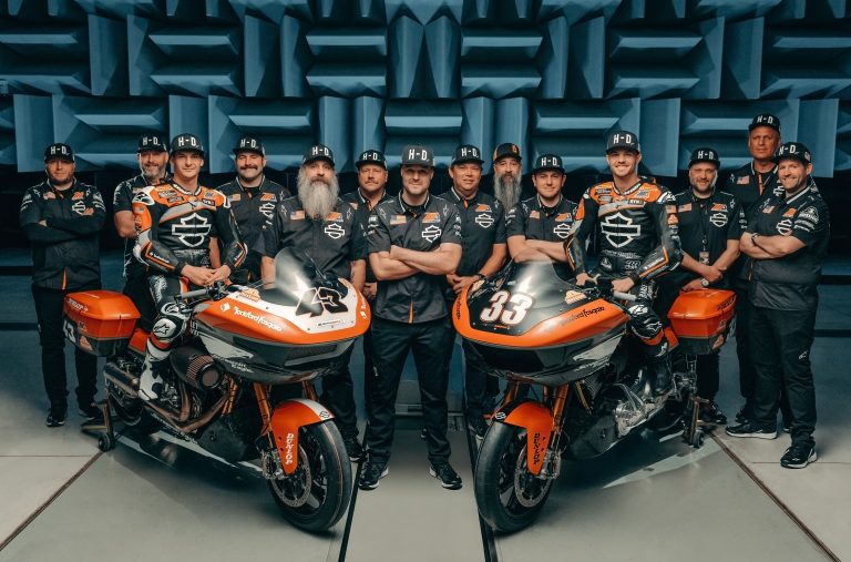 Read more about the article Read All About It: Harley-Davidson Reveals Its 2024 MotoAmerica Mission King Of The Baggers Team