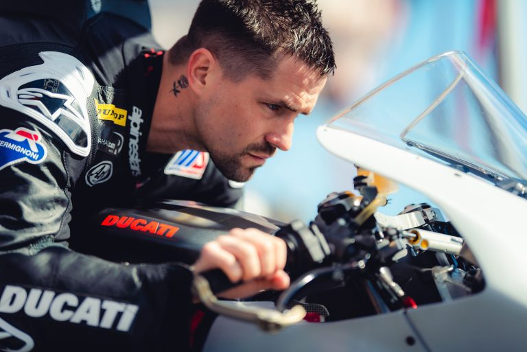 Read more about the article Ducati Rahal Moto Trio Readies For Daytona 200 Debut