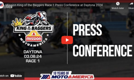 Video: Mission King Of The Baggers Race One Press Conference From Daytona