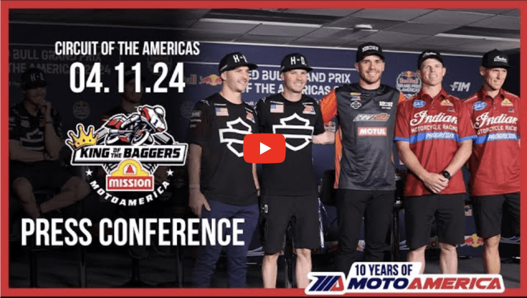 Read more about the article Video: Mission King Of The Baggers Pre-Race Press Conference