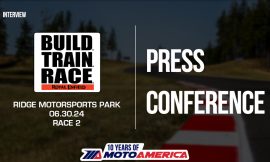 Video: Royal Enfield Build. Train. Race. Press Conference From Race Two At Ridge Motorsports Park
