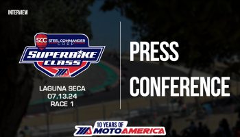 Video: Steel Commander Superbike Race One Press Conference From WeatherTech Raceway Laguna Seca