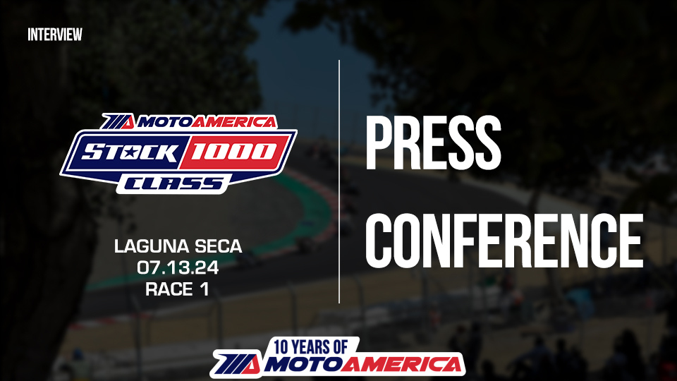 Read more about the article Video: Stock 1000 Race One Press Conference From WeatherTech Raceway Laguna Seca