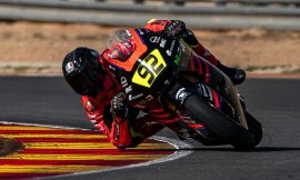 Rossi Moor Close To Record Pace On Day One Of FIM JuniorGP Moto2 In Spain