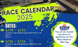 FIM MiniCup USA/Ohvale USA Announces Five-Round SoCal Series