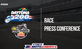 Video: Daytona 200 & Mission King Of The Baggers Race Two Press Conferences